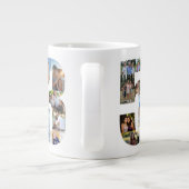 Foto-Collage Nummer 53 - 53. Geburtstag Jumbo-Tasse (Rückseite)