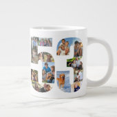 Foto-Collage Nummer 53 - 53. Geburtstag Jumbo-Tasse (Rechts)