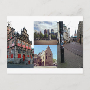 Foto Collage of the Den Haag 1 Postkarte