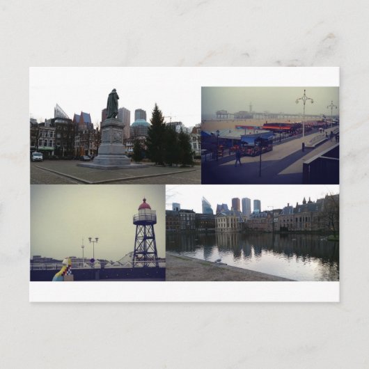 Foto Collage of the Haag 3 Postkarte (Vorderseite)