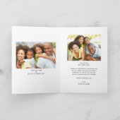 Foto Collage Personalisiert Feiertagskarte (Innenseite)