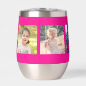 Foto Collage personalisiertes Herz Monogramm heißr (Vorderseite)