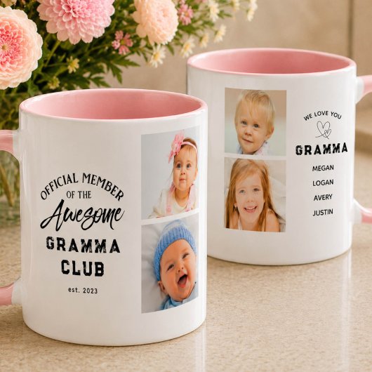 Foto Collage Phantastisch GRAMMA Tasse