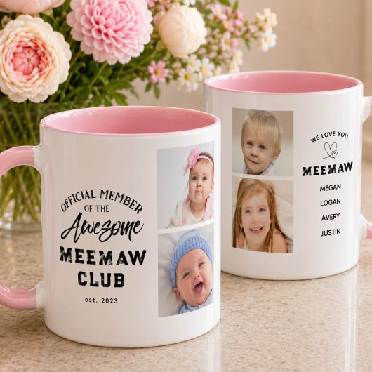 Foto Collage Phantastisch MEEMAW Tasse