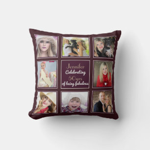 Foto Collage Pillow - Square Fotos - Instagramm Kissen