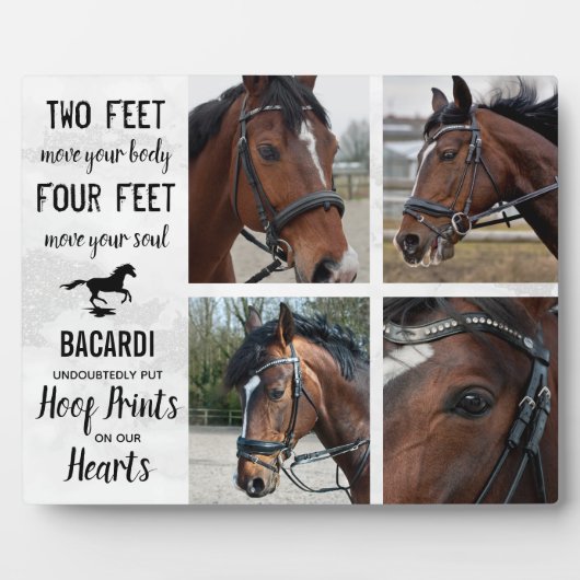 Foto Collage Plaque Fotoplatte (Vorderseite)