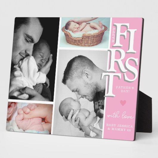 Foto Collage Plaque - Modern Fotoplatte (Seite)