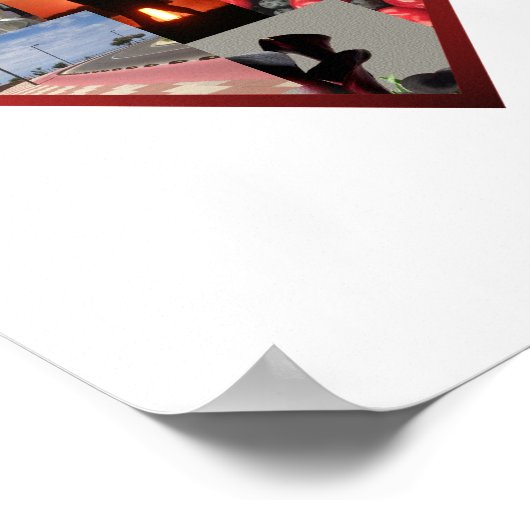 Foto Collage Poster (Ecke)
