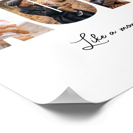 Foto Collage Poster (Ecke)