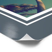 Foto Collage Poster Druck mit angepasster Monograf (Ecke)