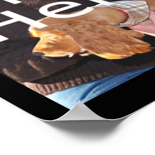 Foto Collage Poster, Vier Bilder Poster (Ecke)