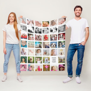 Foto Collage Produktfamilie Design Ihr eigenes Mul Fleecedecke