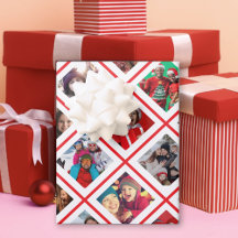 Foto Collage Red Holiday