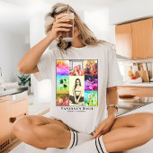 Foto Collage Retro Foto Bachelorette Bestie T T-Shirt