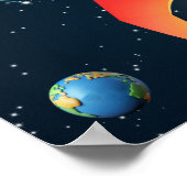 Foto Collage Riege Zwei | Weltraumrakete Poster (Ecke)