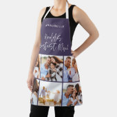 Foto Collage rosa lila moderne Mütter Tag Schürze (InSitu)