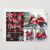 Foto-Collage Roter Weihnachten (Vorderseite)