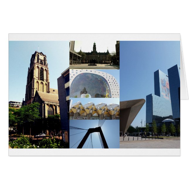Foto Collage Rotterdam 1 (Vorderseite (Horizontal))