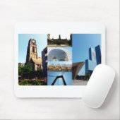 Foto Collage Rotterdam 1 Mousepad (Mit Mouse)