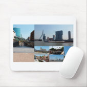 Foto Collage Rotterdam 3 Mousepad (Mit Mouse)