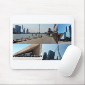 Foto Collage Rotterdam 4 Mousepad (Mit Mouse)