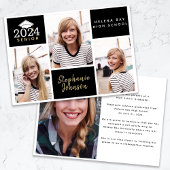 Foto Collage Senior Abschluss Ankündigung