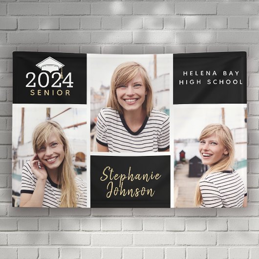 Foto Collage Senior Abschluss Banner