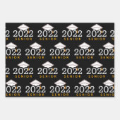 Foto Collage Senior Abschluss Geschenkpapier Set (Vorderseite 3)