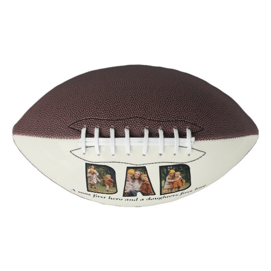 Foto-Collage-Skript für moderne Vater Football (Vorderseite)