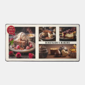 Foto Collage Süßgebäck Schokolade Kuchen Schreibtischunterlage (Vorderseite)