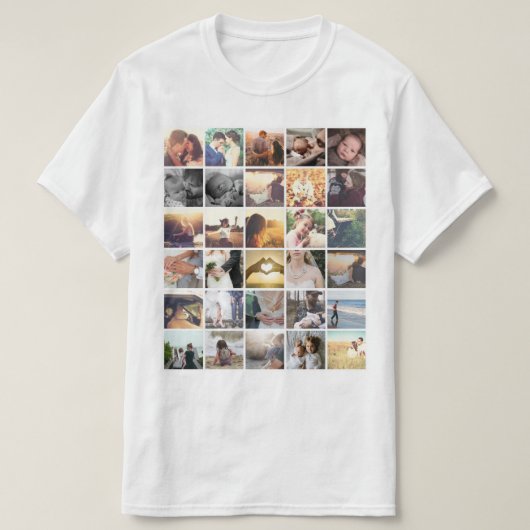 Foto-Collage T-Shirt (Design vorne)