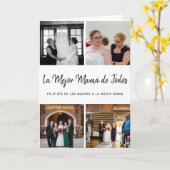 Foto Collage Tarjeta del Día de las Madres Karte (Gelbe Blume)