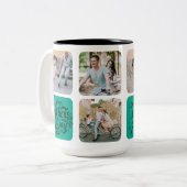 Foto Collage Tasse des Vaters (Vorderseite Links)