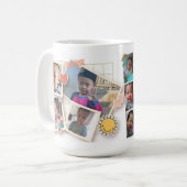Foto-Collage-Tasse Kaffeetasse (Vorderseite Links)