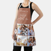 Foto Collage Terracotta mädchenhafte moderne Mütte Schürze (InSitu)