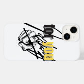 Foto Collage Trendy Modern iPhone Case (Rückseite (Horizontal))