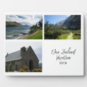 Foto Collage Urlaub Keepake Easel Zurück Plaque Fotoplatte (Vorderseite)