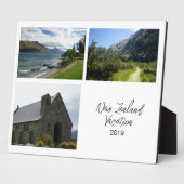 Foto Collage Urlaub Keepake Easel Zurück Plaque Fotoplatte (Seite)