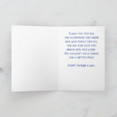 Foto Collage Vatertag Karte (Innenseite)