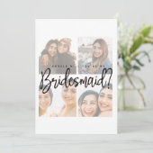 Foto-Collage verblasst Brigade Vorschlag Karte (Stehend Vorderseite)