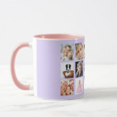 Foto Collage Violett Tasse (Links)
