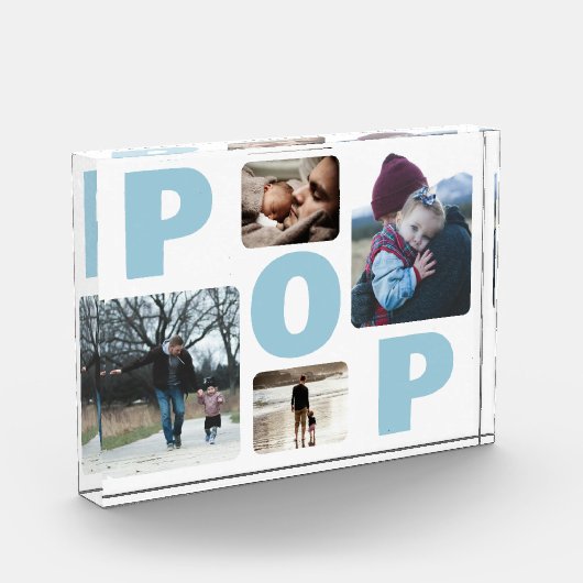 Foto Collage von Blue Pops Vatertag (Links)