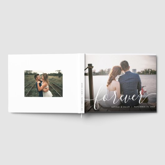 Foto Collage Wedding Gästebuch (Voll)