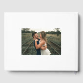 Foto Collage Wedding Gästebuch (Rückseite)