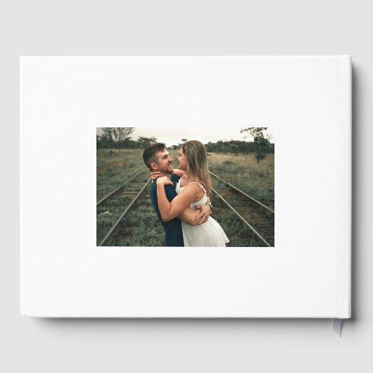 Foto Collage Wedding Gästebuch (Rückseite)