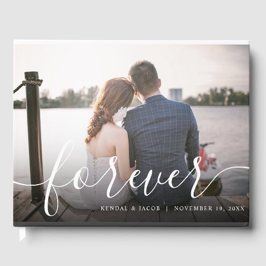 Foto Collage Wedding Gästebuch (Vorderseite)