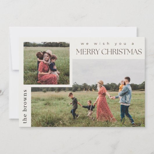 Foto-Collage Weihnachten (Vorderseite)