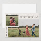 Foto-Collage Weihnachten (Vorne/Hinten)