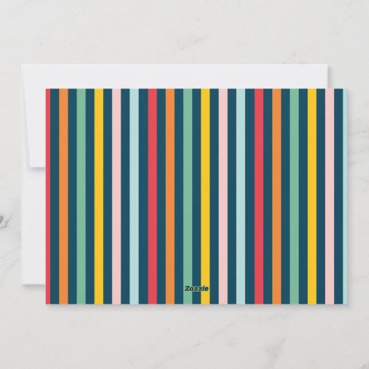 Foto Collage Weihnachten Regenbogen bunt hell (Rückseite)