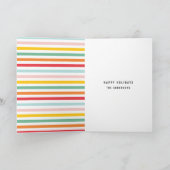 Foto Collage Weihnachten Regenbogen bunt hell (Innenseite)